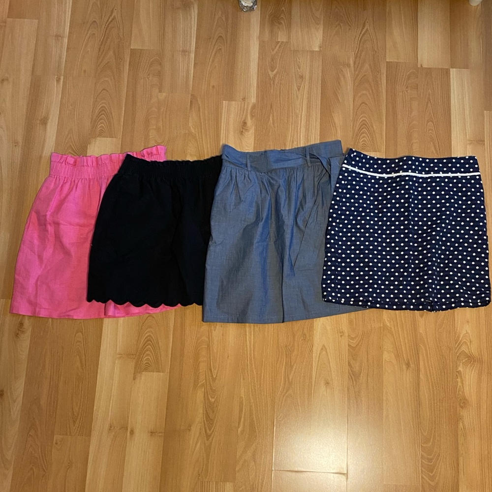 3 J Crew Mini Skirt Bundle Anthropologie Max Studio